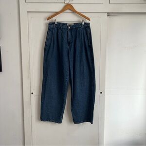 Damson Madder Vintage Wash Sailor Wide Leg